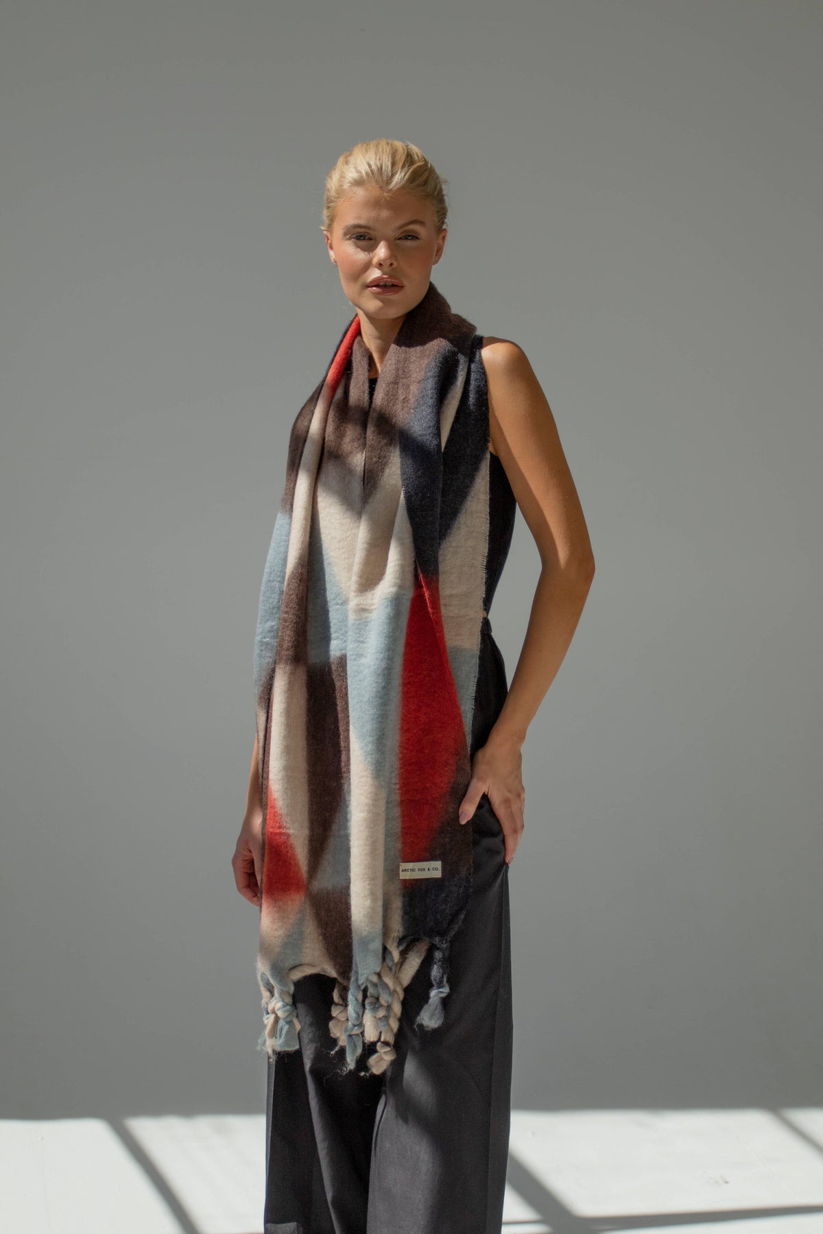 The Reykjavik Scarf - Fire and Ice