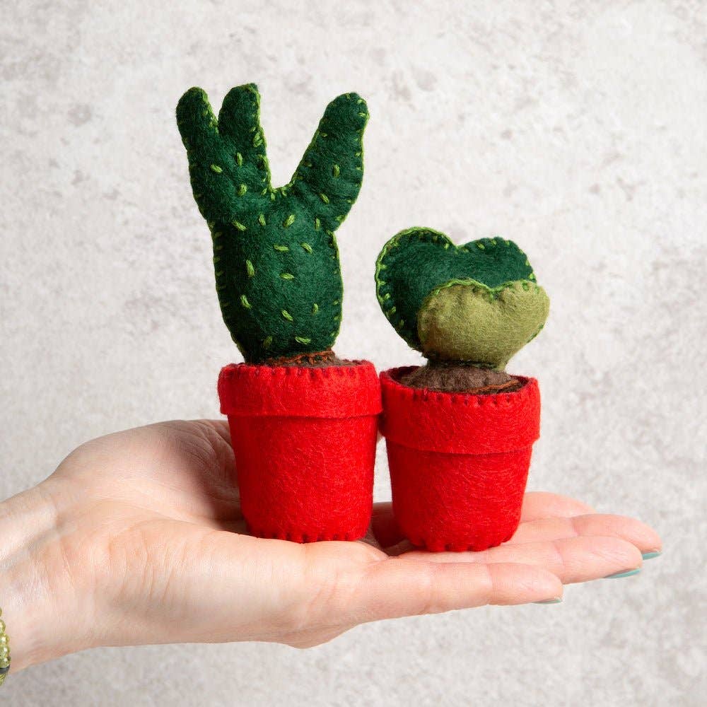 Felt Craft Kit - Easy Care Cactus