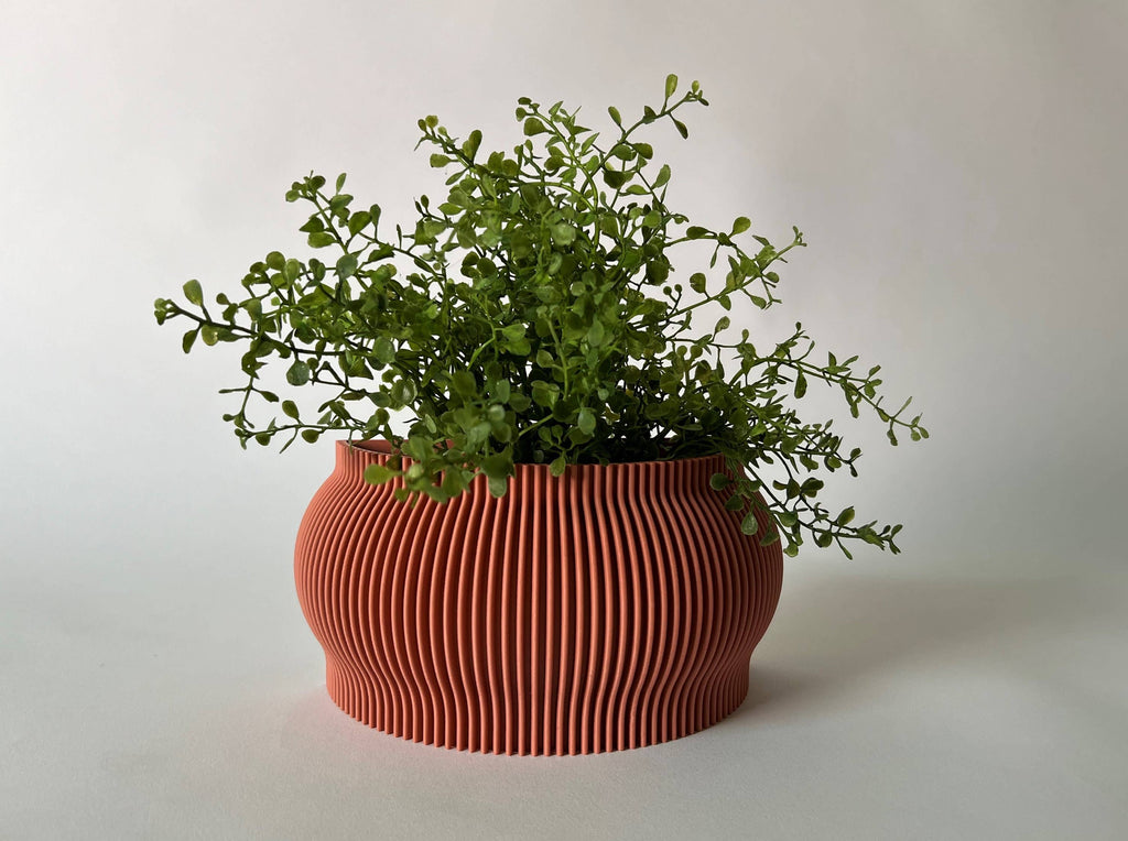 Large Lightweight Wall Planter | Black, Beige, Blush Pink