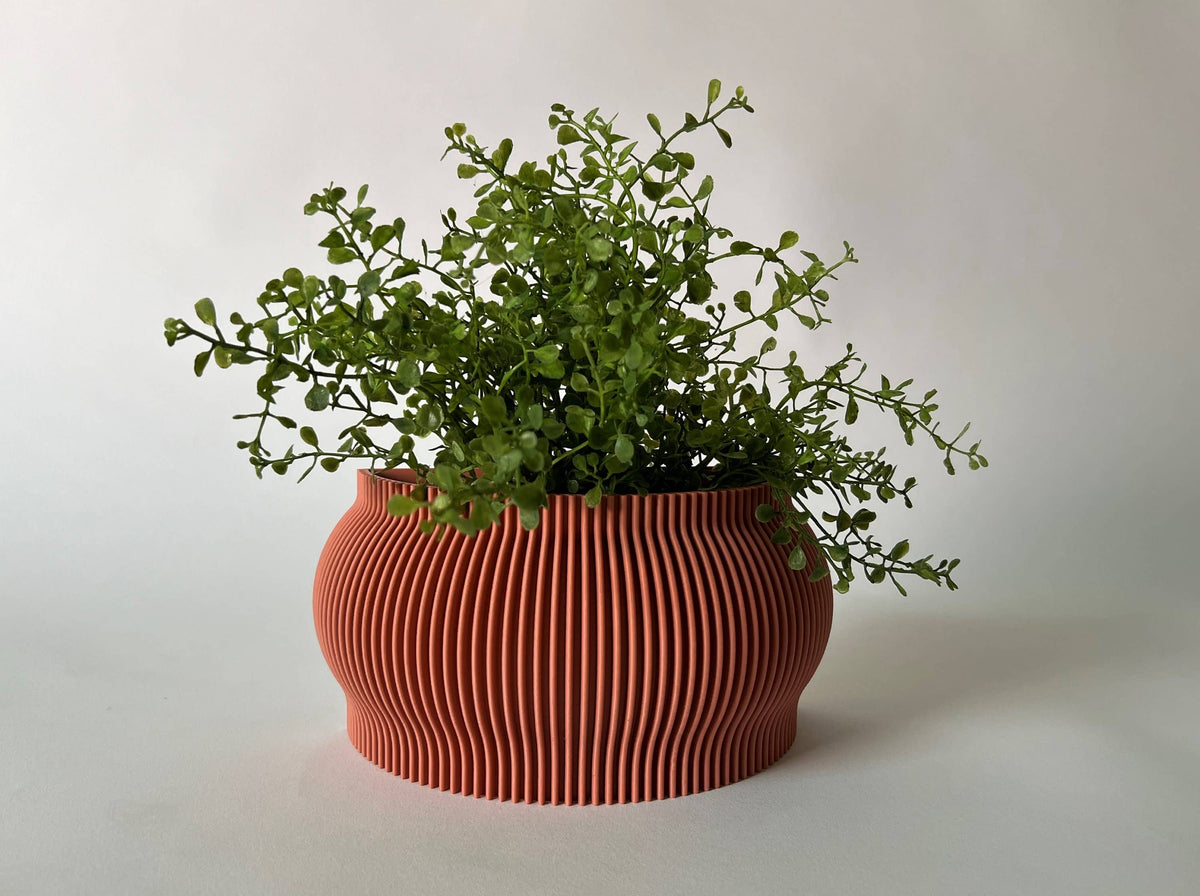 Large Lightweight Wall Planter | Black, Beige, Blush Pink