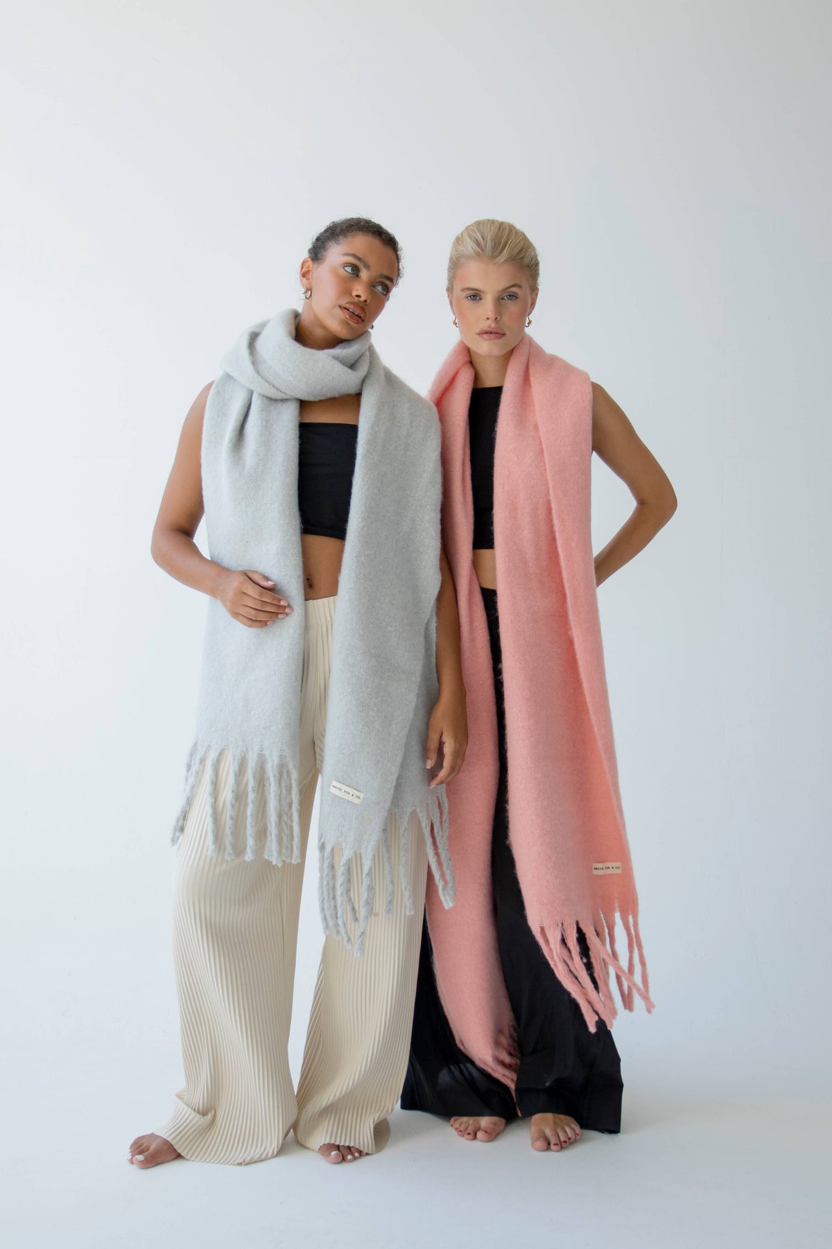 The Reykjavik Scarf - Cherry Blossom Pink