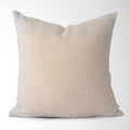 Oden Boucle Pillow Cover with Border – Textured, Decorative