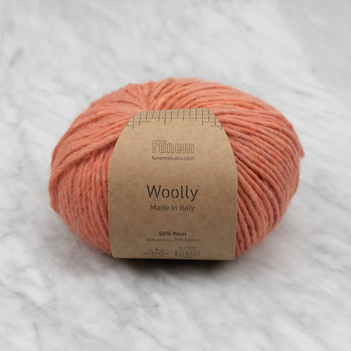 Woolly Italian Blend Yarn - Wool, Acrylic, Alpaca