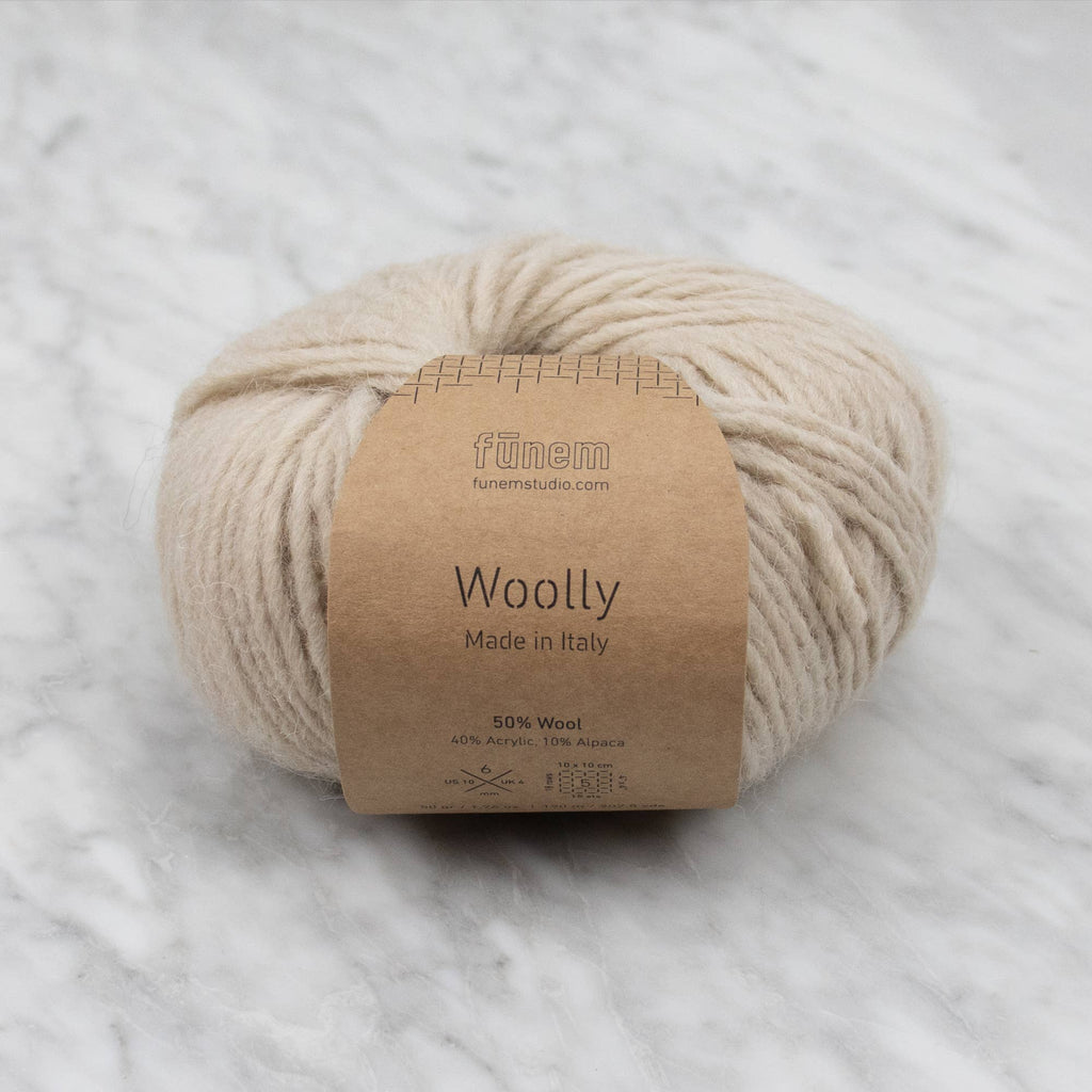 Woolly Italian Blend Yarn - Wool, Acrylic, Alpaca