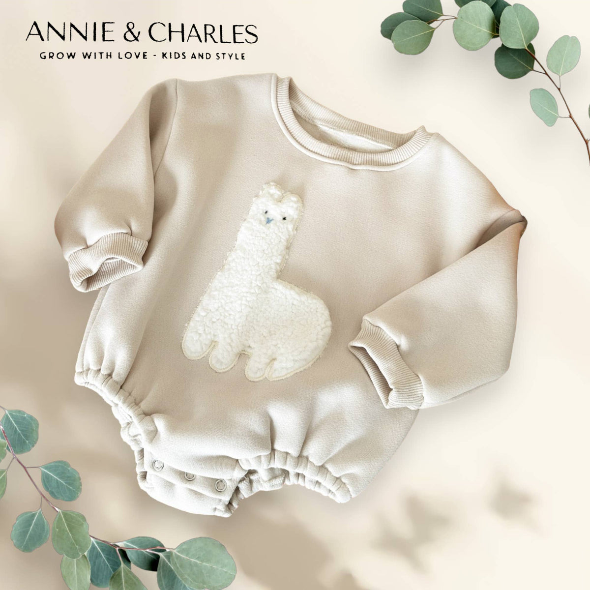 Annie & Charles® ALPI baby onesie