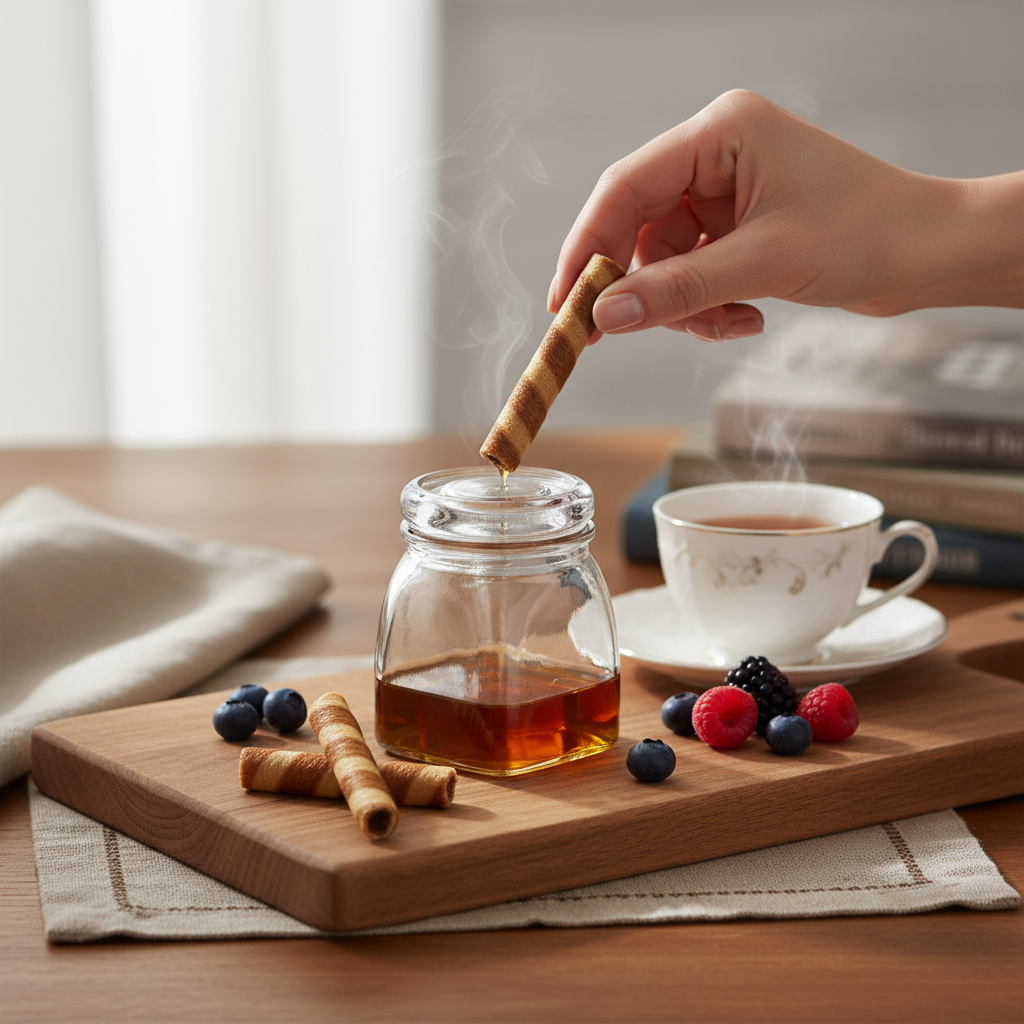 Vikko - Mini Glass Square Jars 3.5 oz