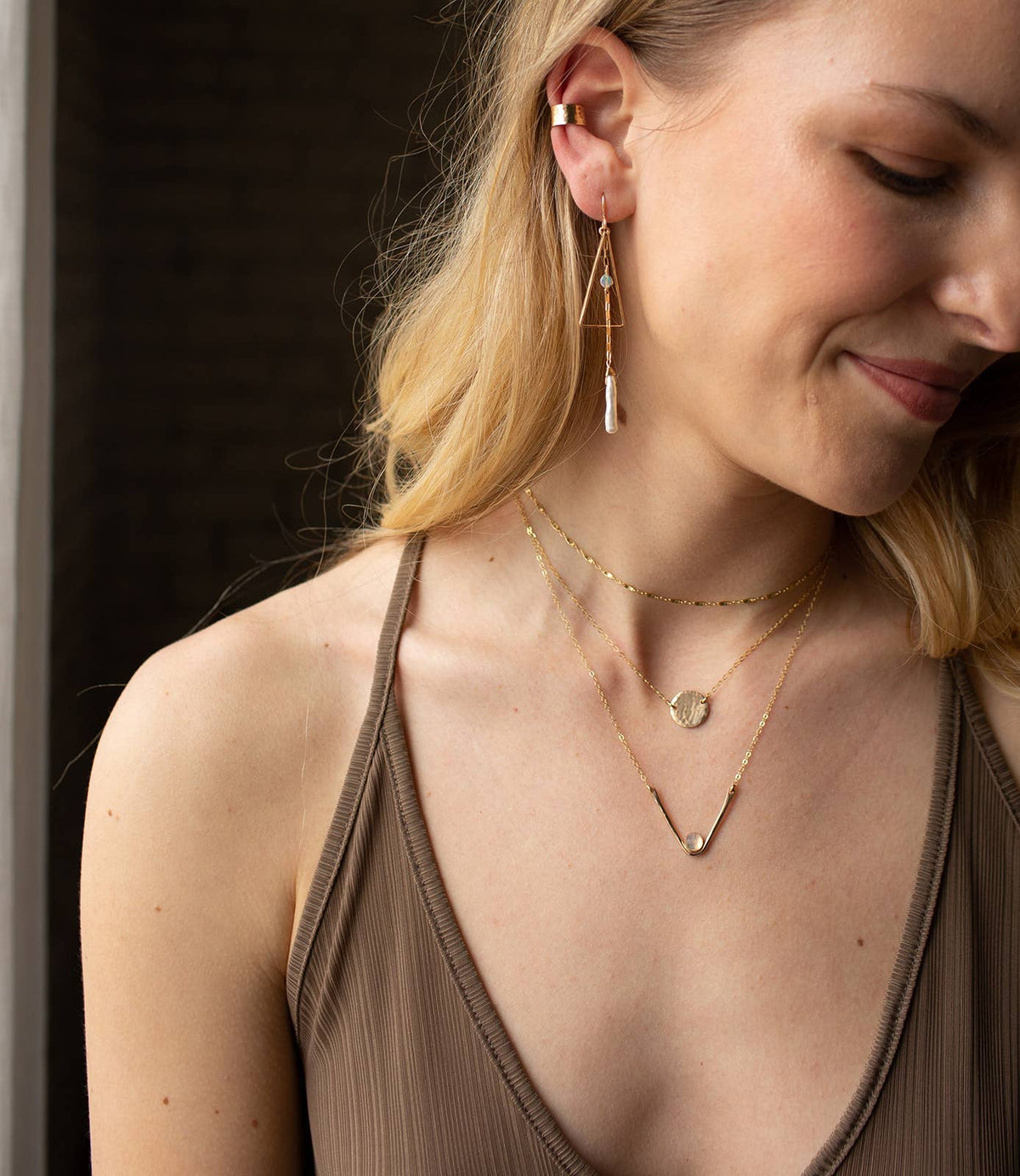 Mini Moon Necklace