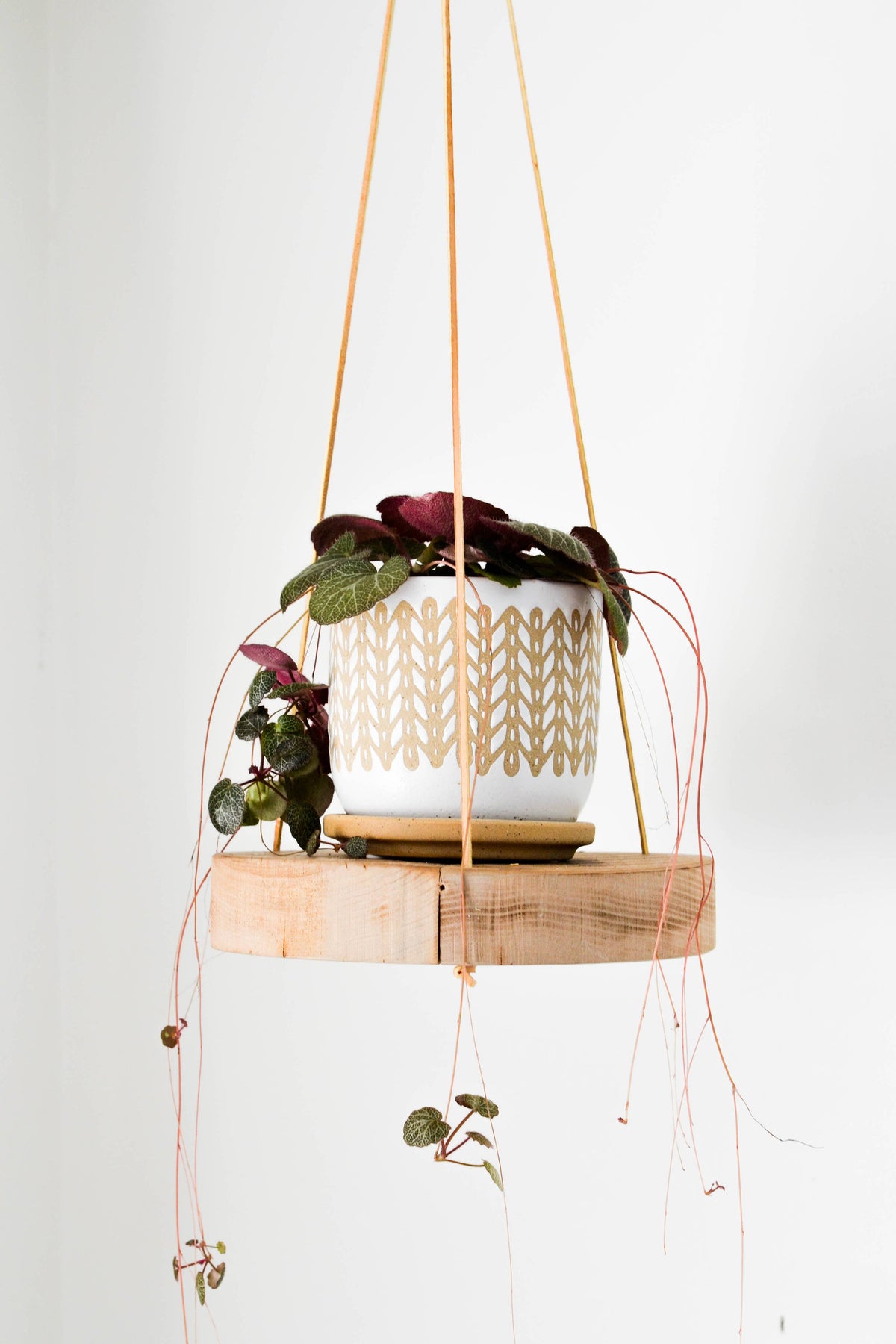 Reclaimed Wood Hanging Plant Hanger | Made in USA