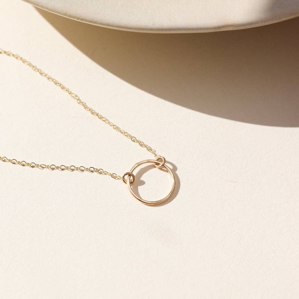 Eternity Necklace I Everyday Pendant Necklace
