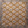 Amber teardrops - Kalamkari Cotton Bandana