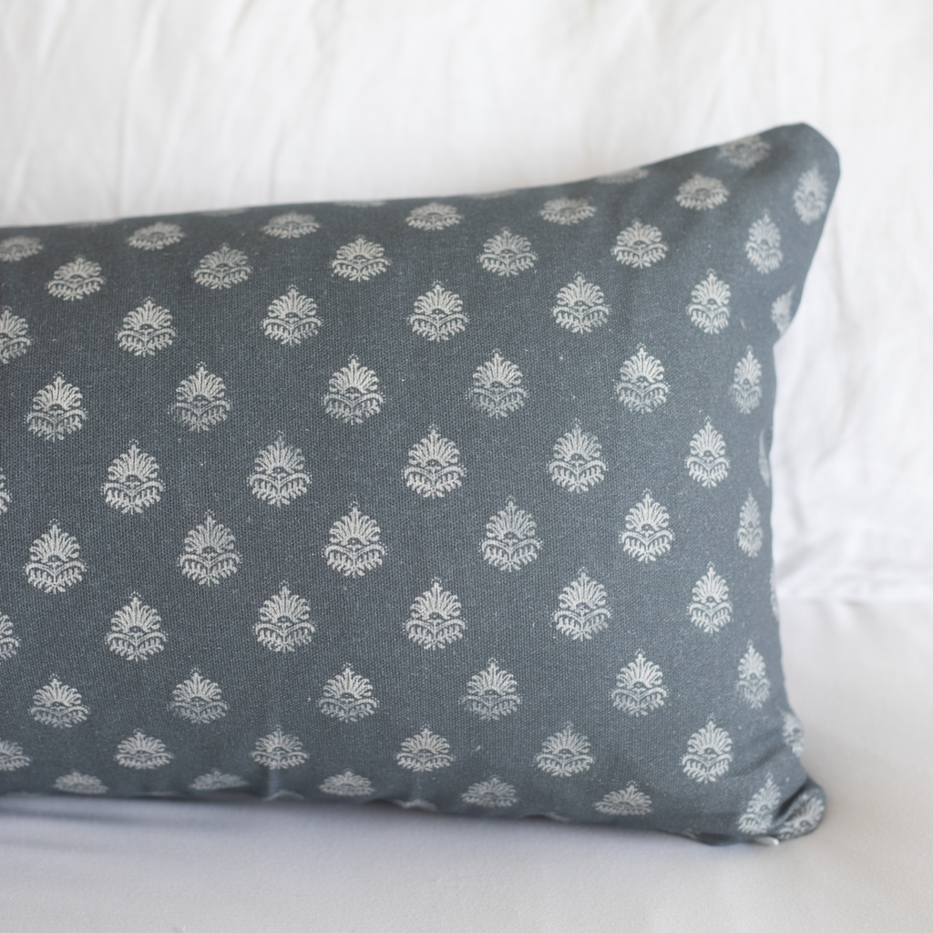 Clay Vintage in Blue Lumbar - 12x20" | 12x40"