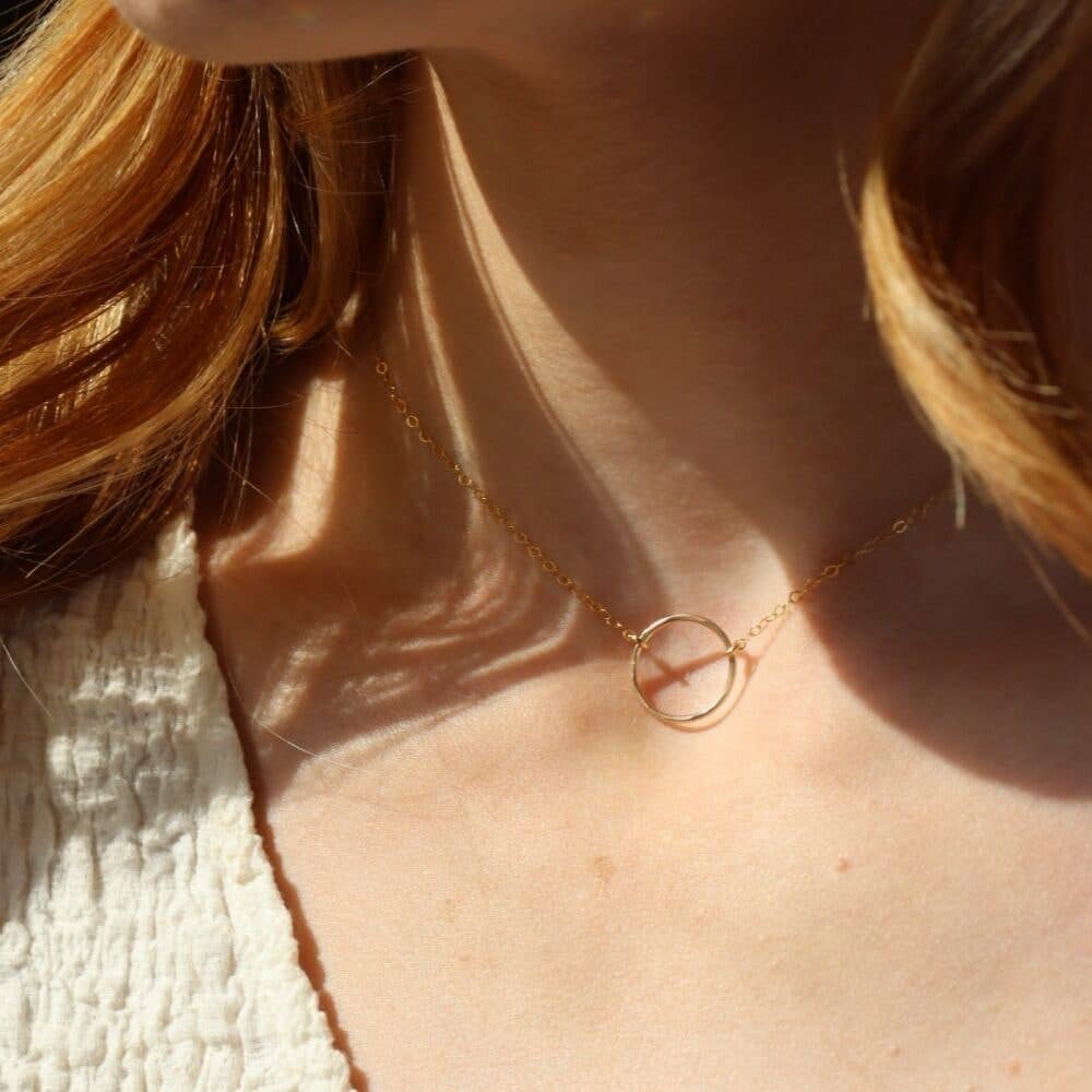 Eternity Necklace I Everyday Pendant Necklace