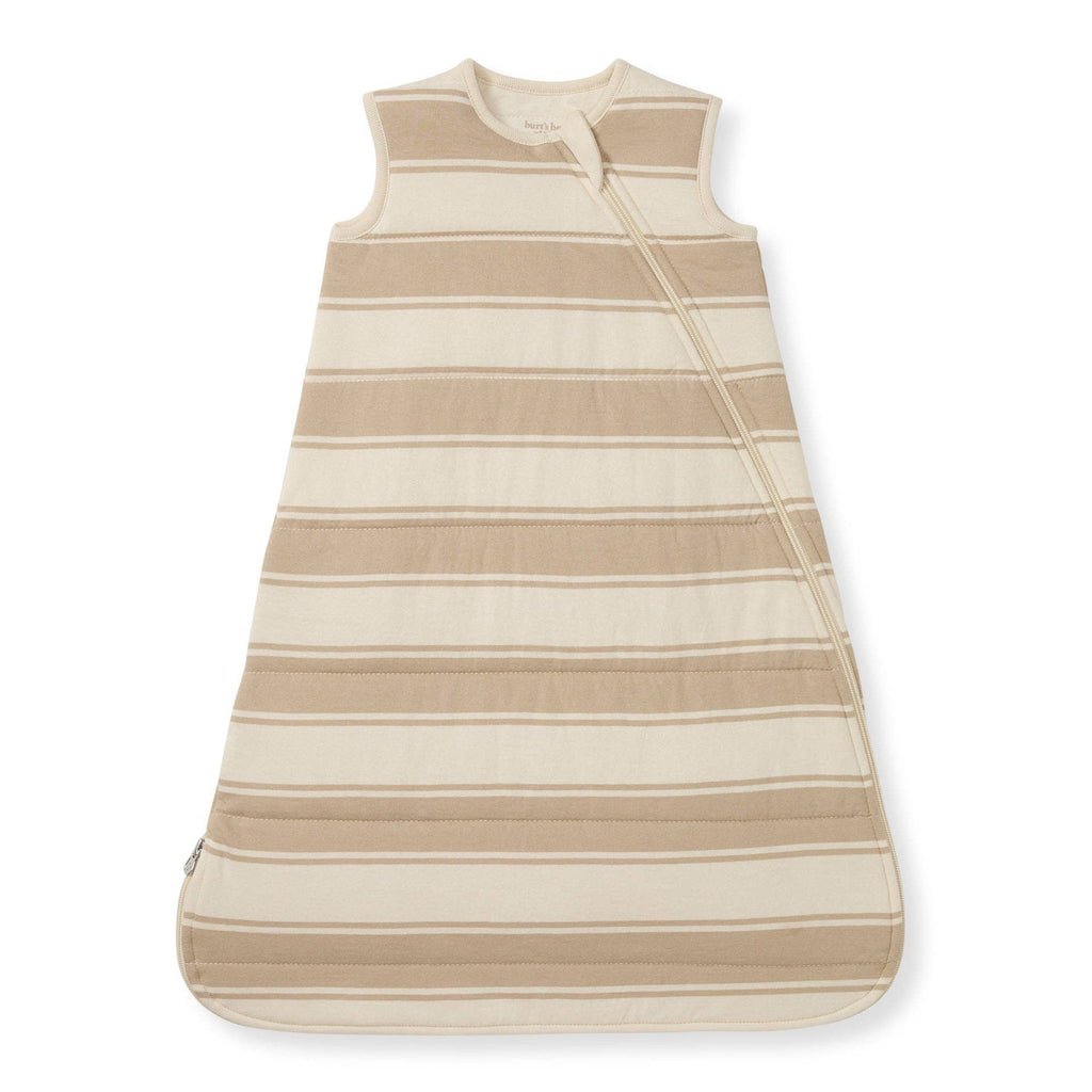 Rugby Stripe Organic Warmer Beekeeper™ Wearable Baby Blanket - Oat