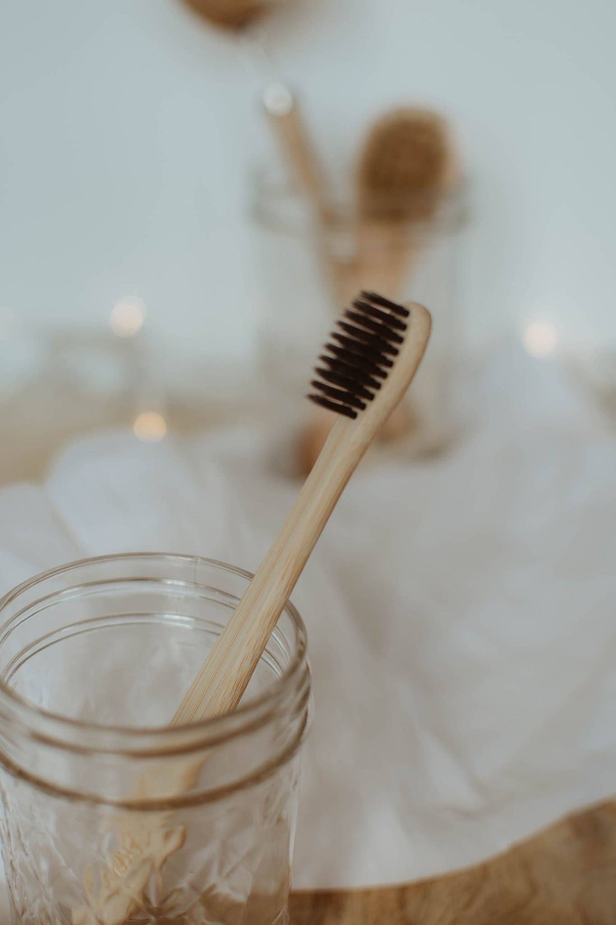 Bamboo Adult Toothbrush - Charcoal