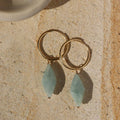 Aquamarine Diamond Drops