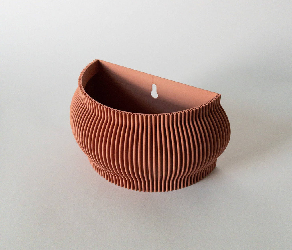 Large Lightweight Wall Planter | Black, Beige, Blush Pink