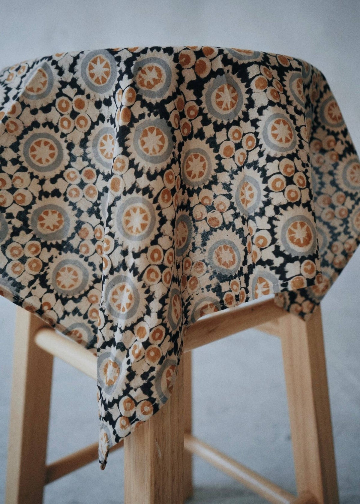 Crop Circle - Kalamkari Cotton Bandana