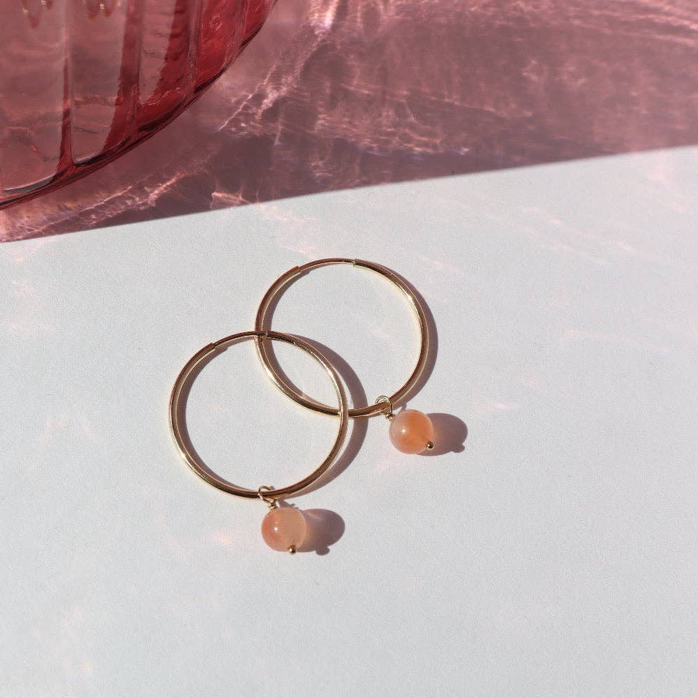 Cherry Blossom Earrings in 14k Gold Fill or Sterling Silver
