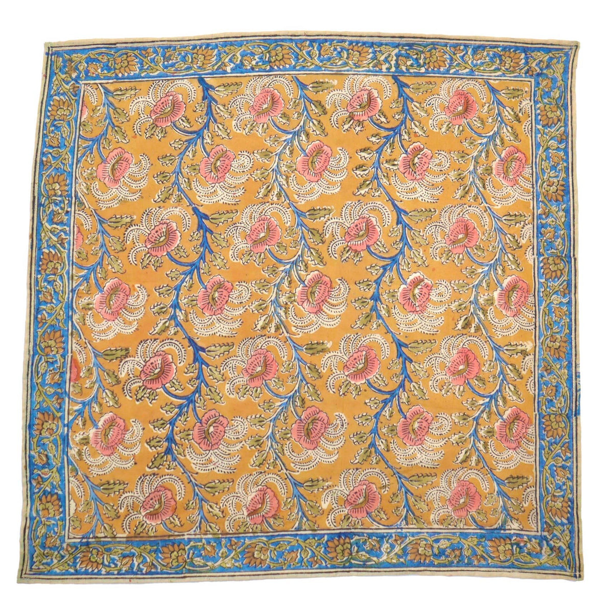 Amber Vine - Kalamkari Cotton Bandana