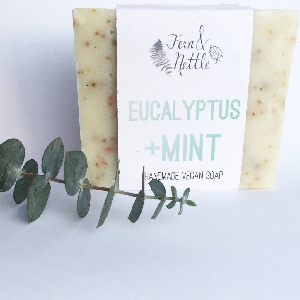 Eucalyptus + Mint Handmade Vegan Soap
