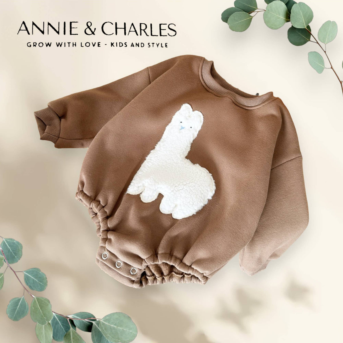 Annie & Charles® ALPI baby onesie