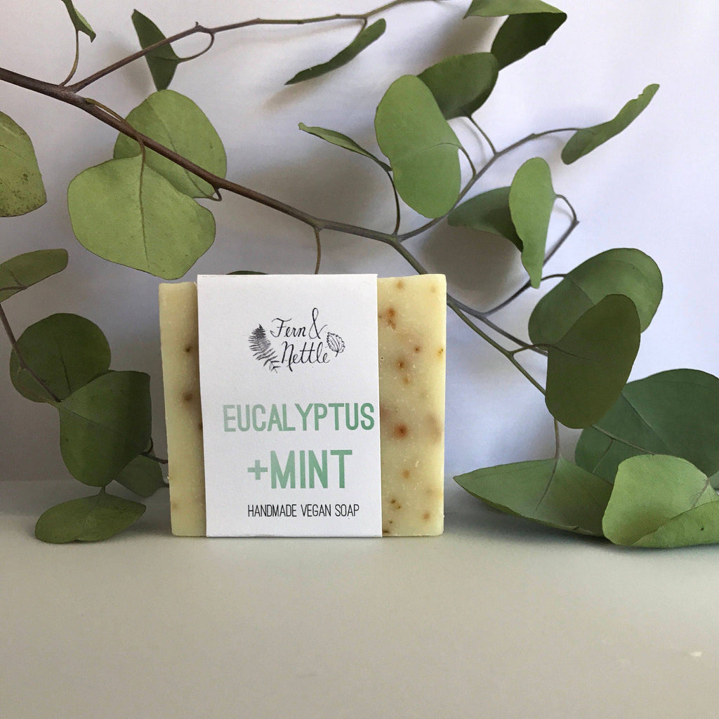 Eucalyptus + Mint Handmade Vegan Soap