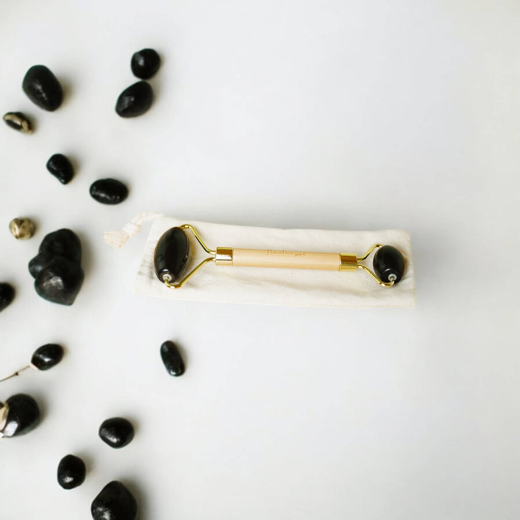 Bamboo Facial Massage Roller