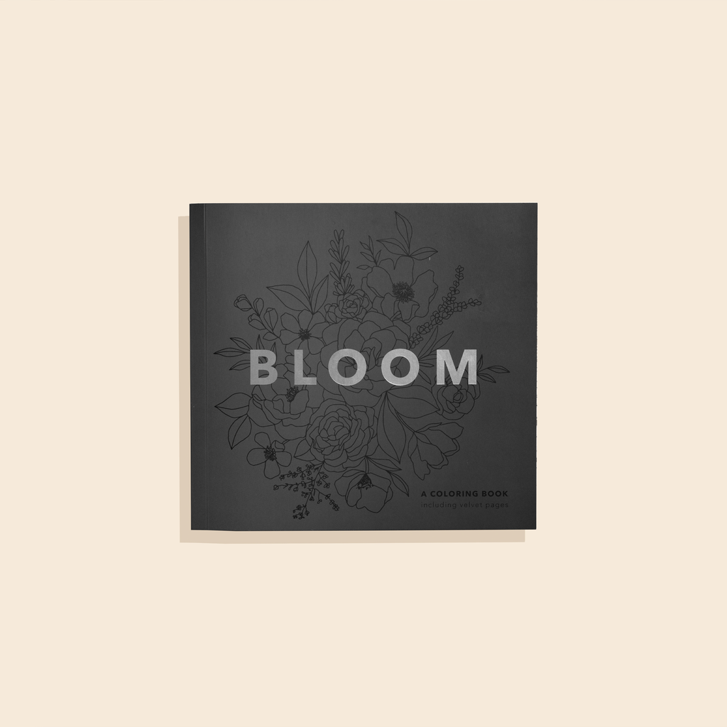 Bloom: A Travel Sized Floral Coloring Book