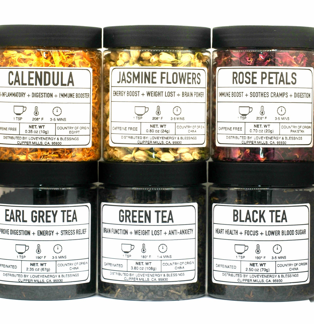 Earl Grey - Handcrafted Herbal Tea Blend