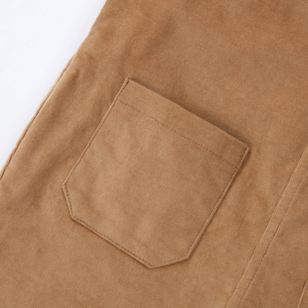 Organic Cotton Overalls / Dungarees (Chestnut)