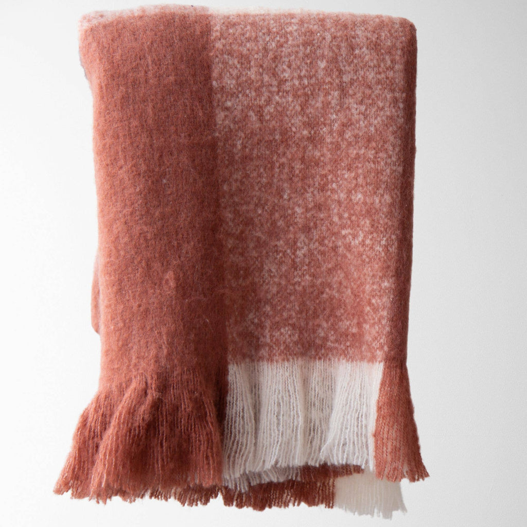 Buffalo Plaid Faux Mohair Throw - Farah Soft and Cozy