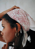 Sketch Book - Hand Block Printed Cotton Bandana (KK1533)
