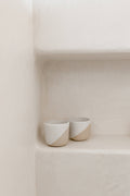 Handmade artisanal espresso coffee cup