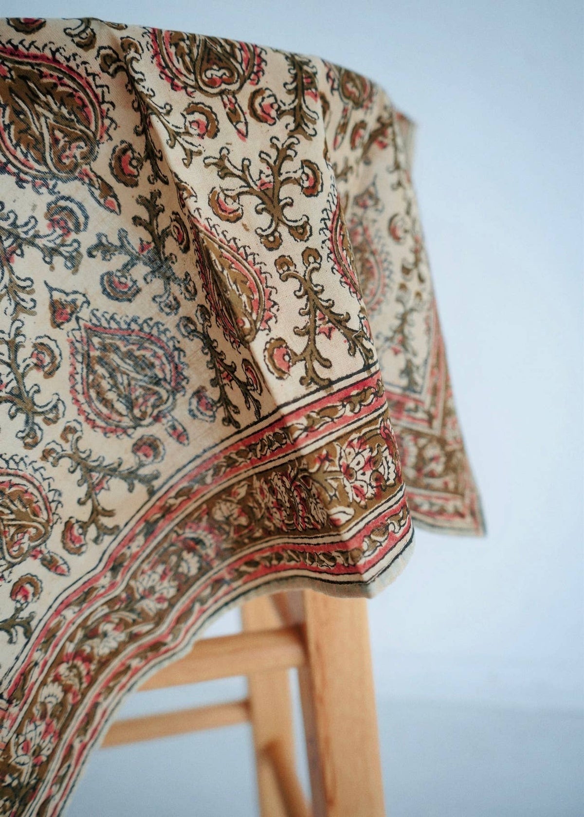 Mystic Vines - Kalamkari Cotton Bandana