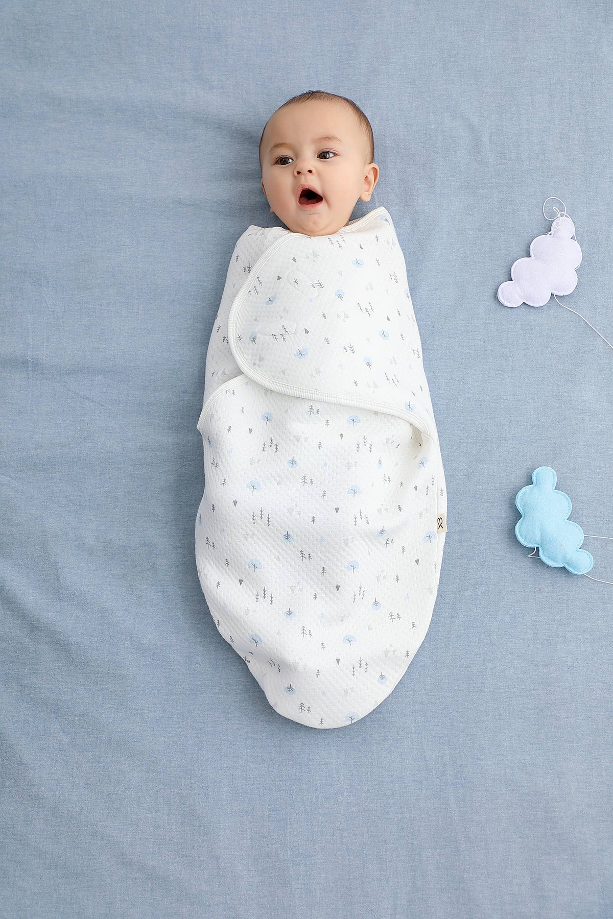 Premium Bamboo Scuba  1 TOG Swaddle Wrap