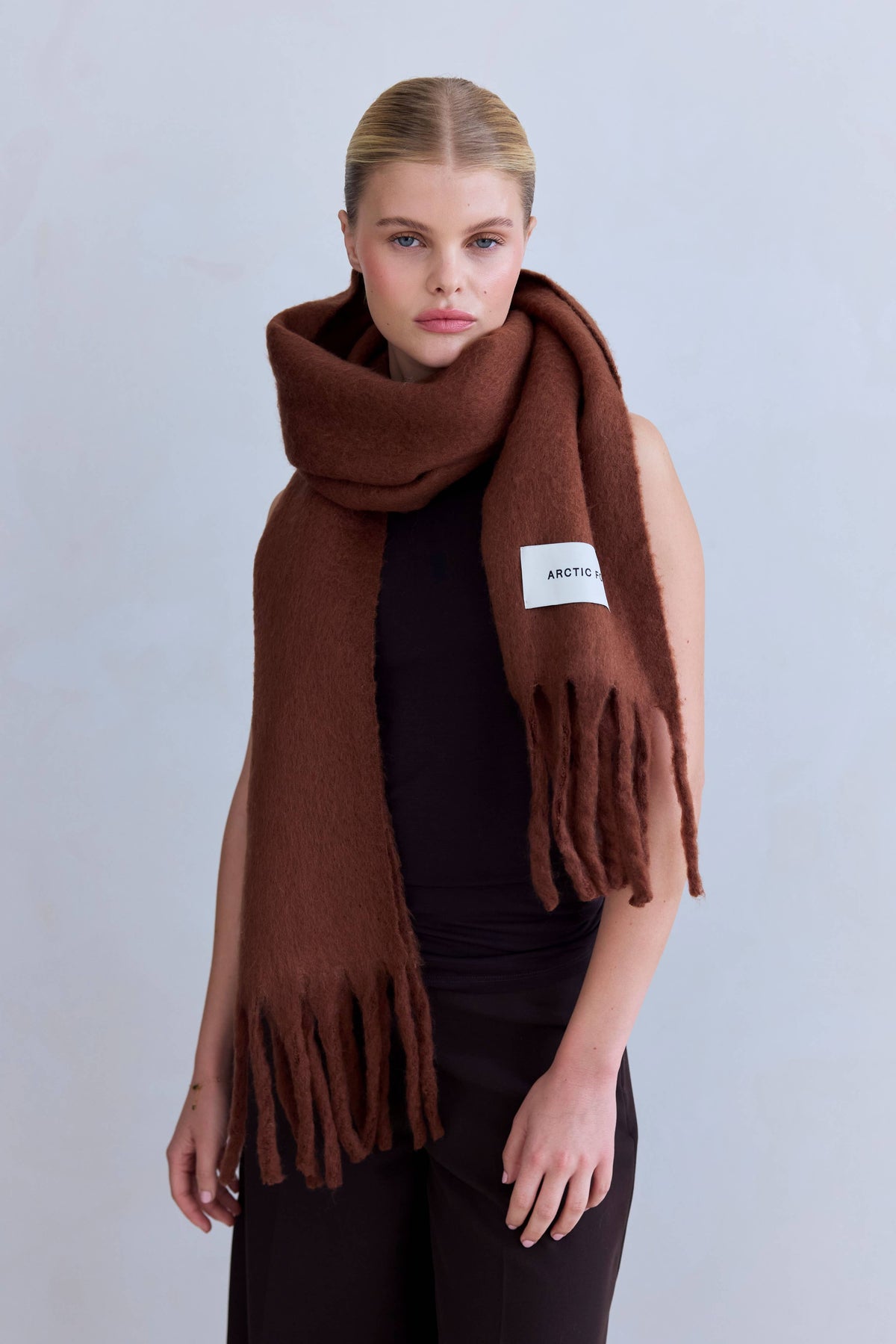 The Stockholm Scarf - Sepia
