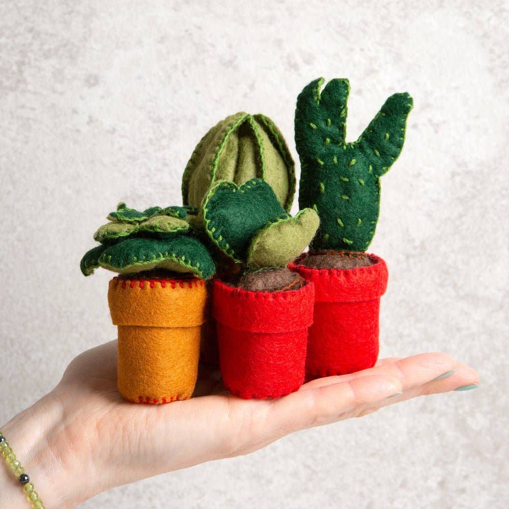 Felt Craft Kit - Easy Care Cactus