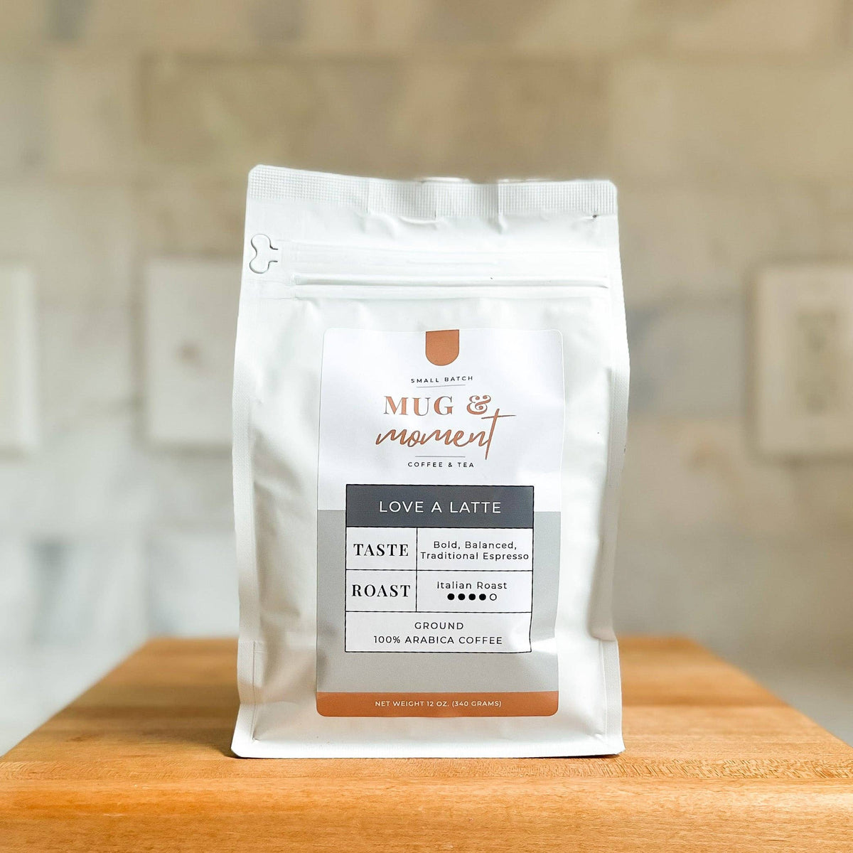Love a Latte Espresso Roast - Mug & Moment Coffee