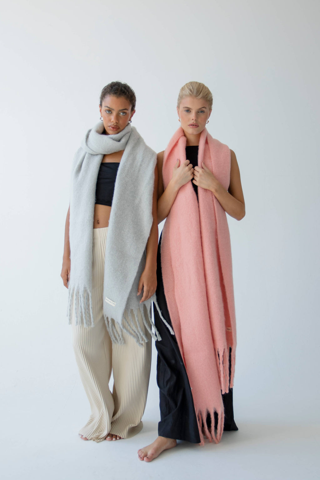 The Reykjavik Scarf - Cherry Blossom Pink