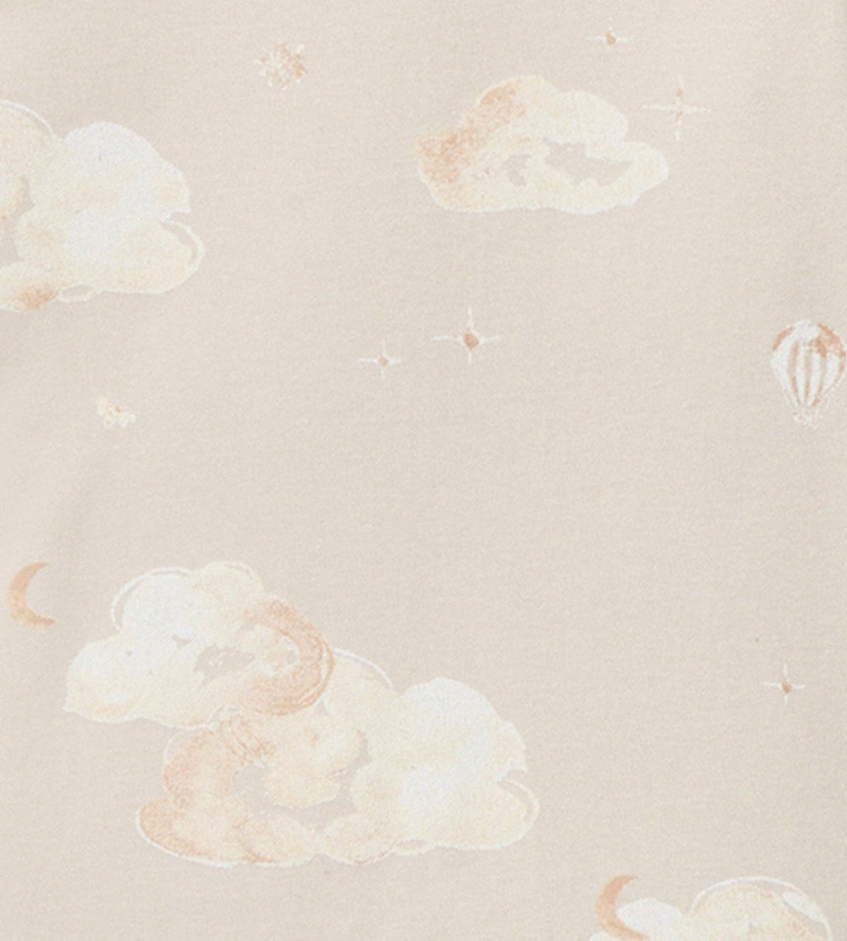 Good Night Sky Organic Cotton Sleep & Play - Limestone