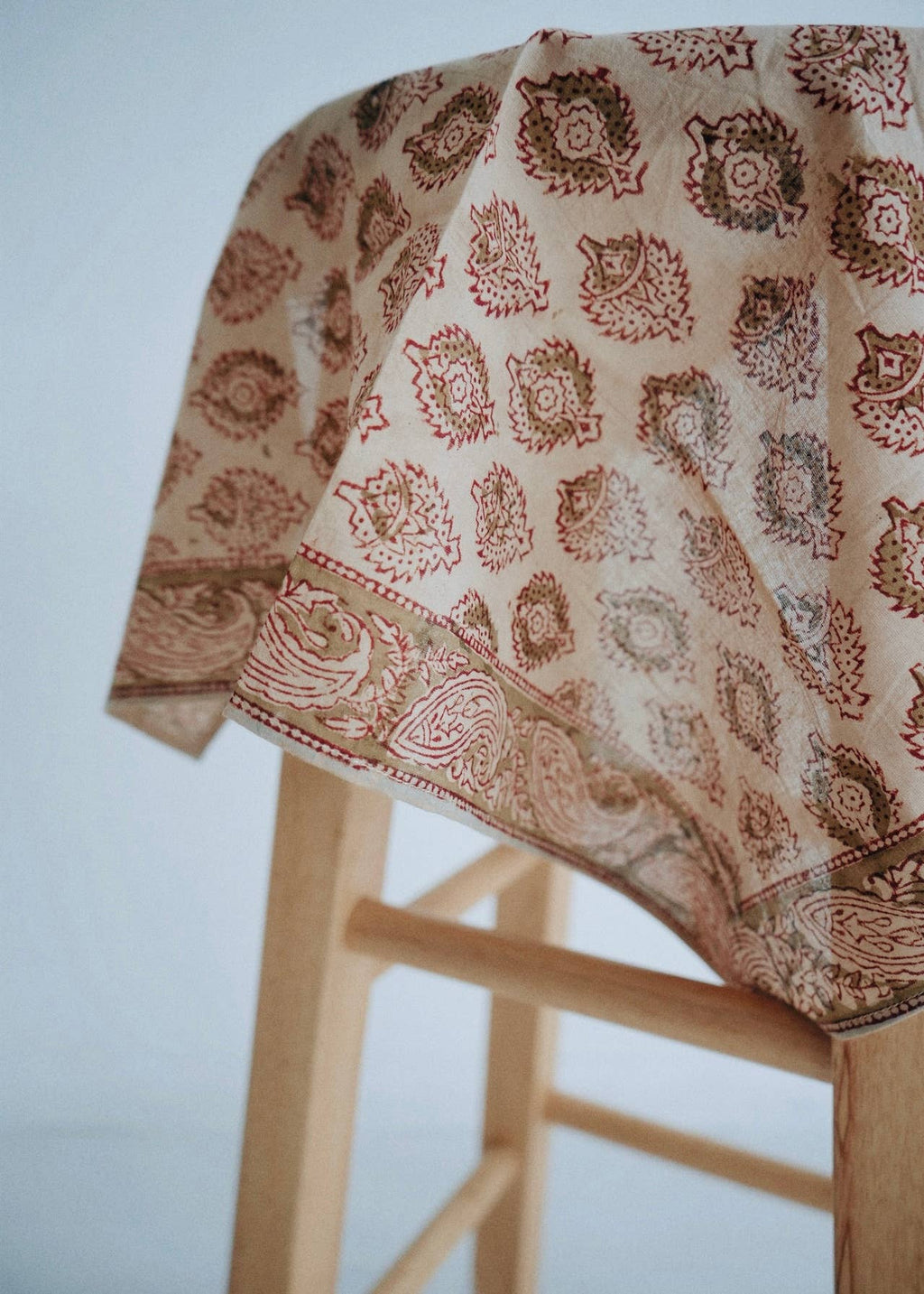 Terracotta Medallion - Kalamkari Cotton Bandana