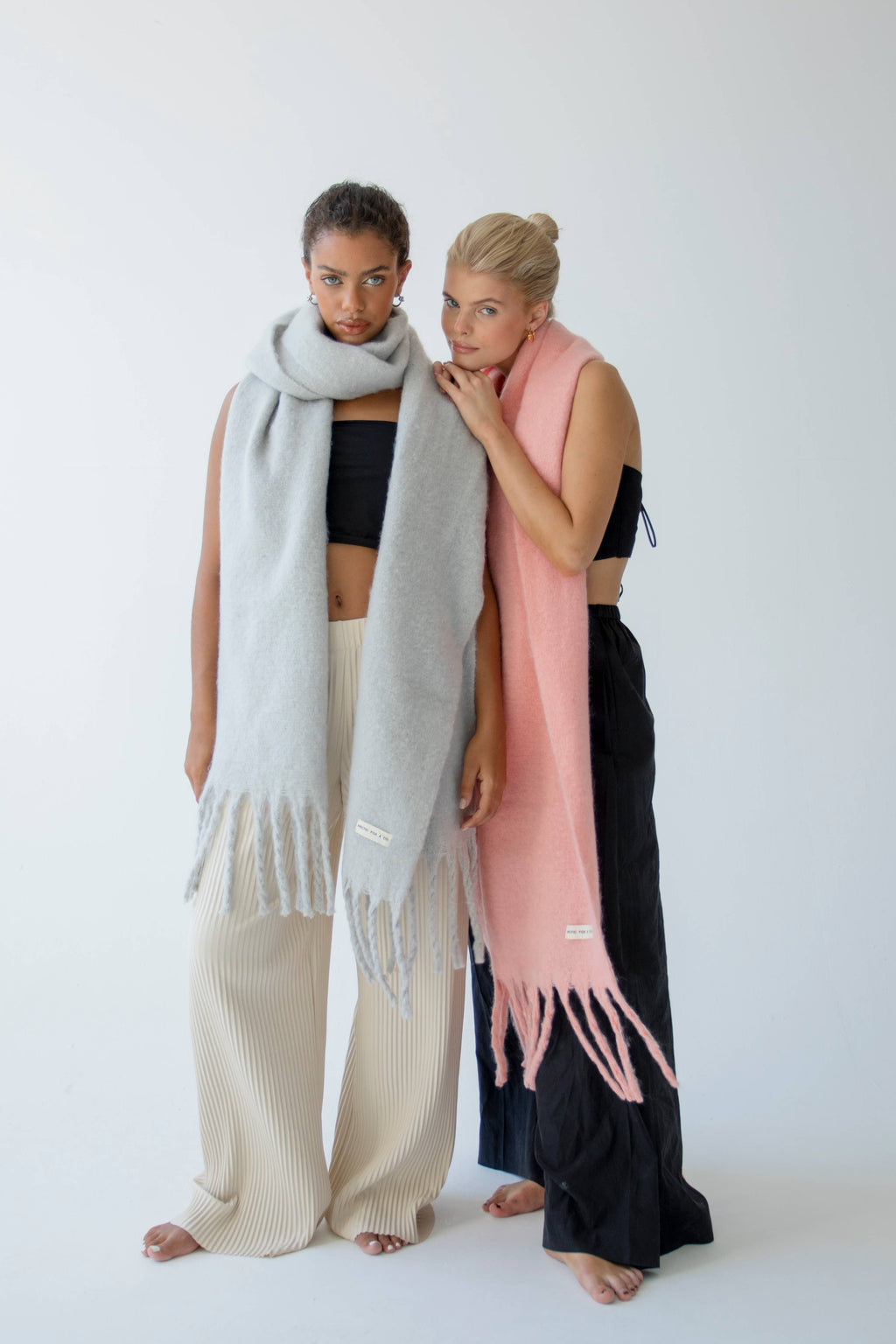 The Reykjavik Scarf - Cherry Blossom Pink