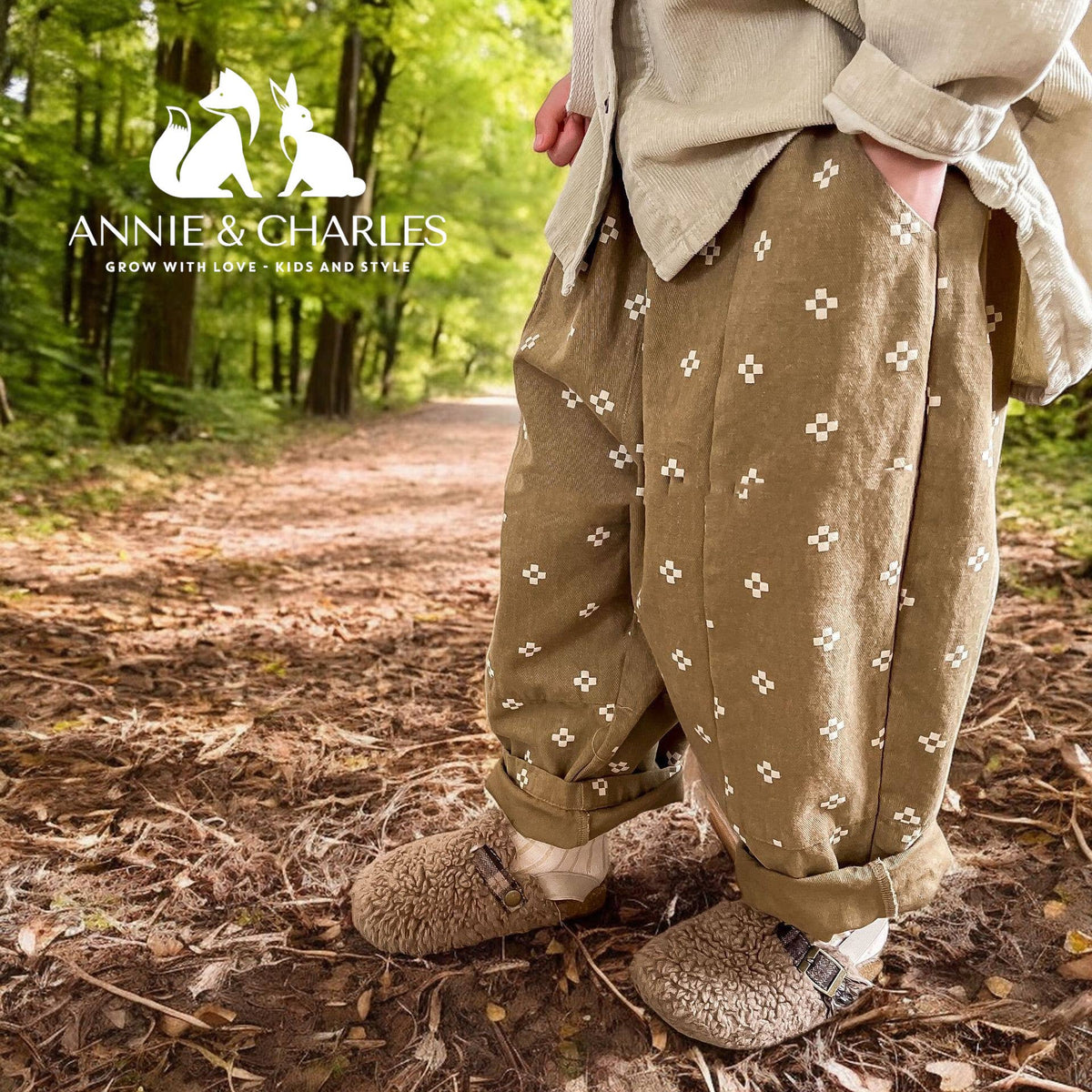 Annie & Charles® cotton trousers LYON