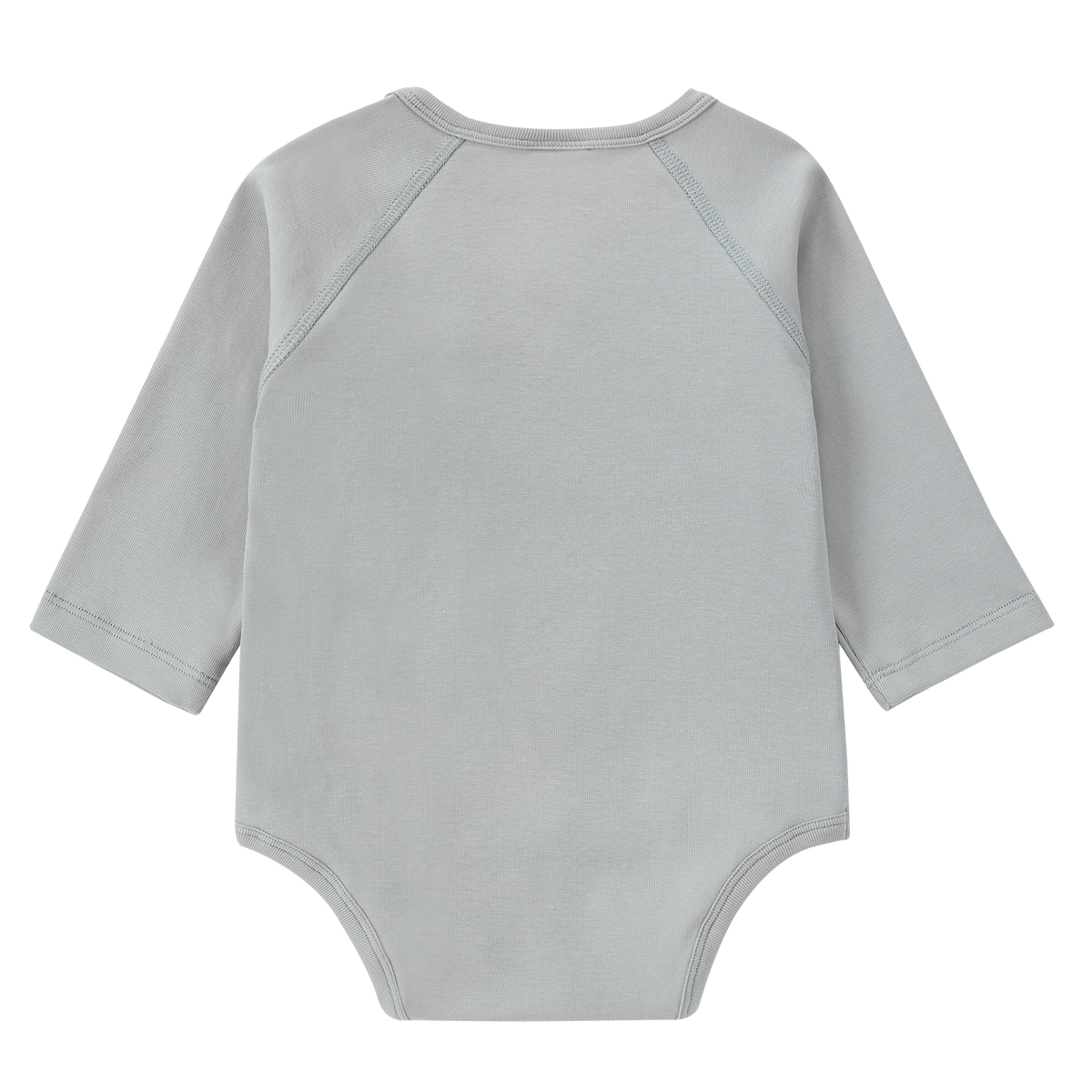Organic Cotton Kimono Bodysuit  - Sky