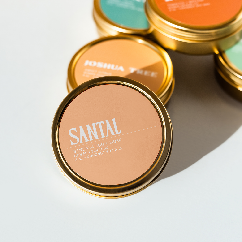 Santal Travel Tin Candle