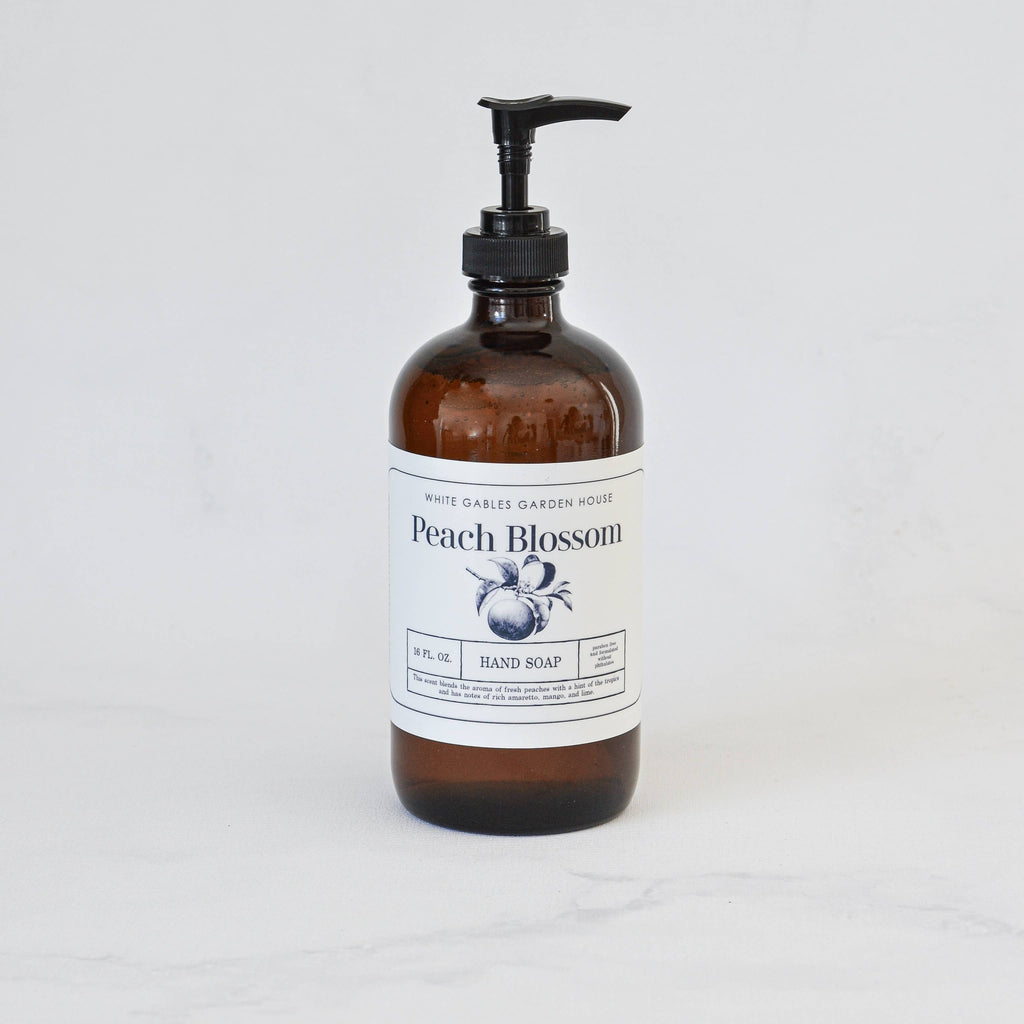Glass Jar Liquid Hand Soap 16 oz. | Made In USA