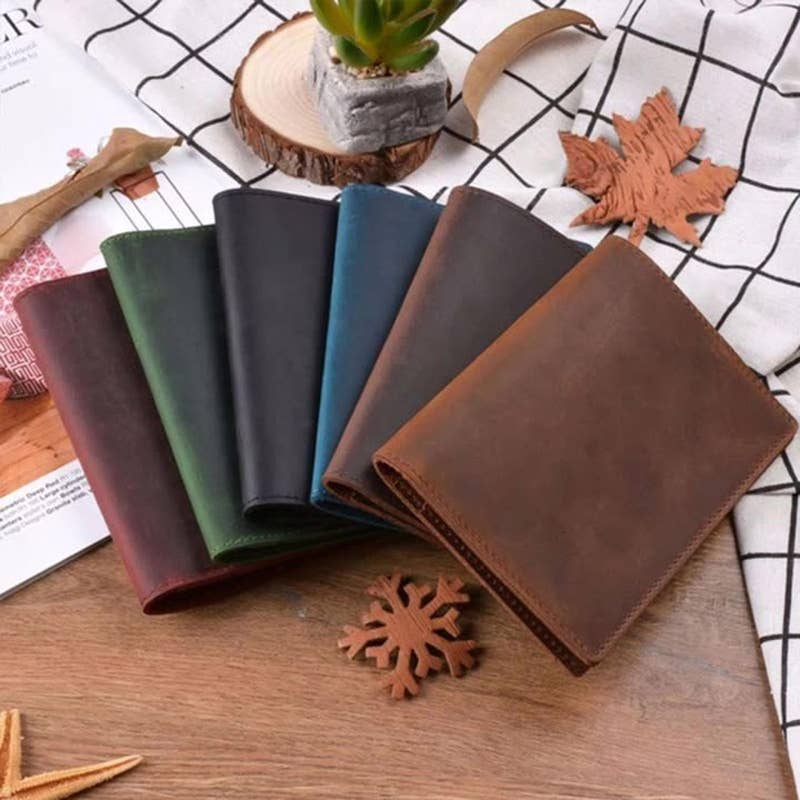 Passport Cover, Genuine Leather Passport Holder Case