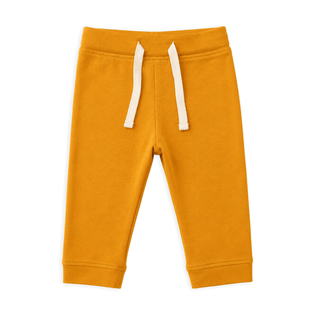 Baby Drawstring Baby Jogger Pants (Organic Cotton) - 3 Color