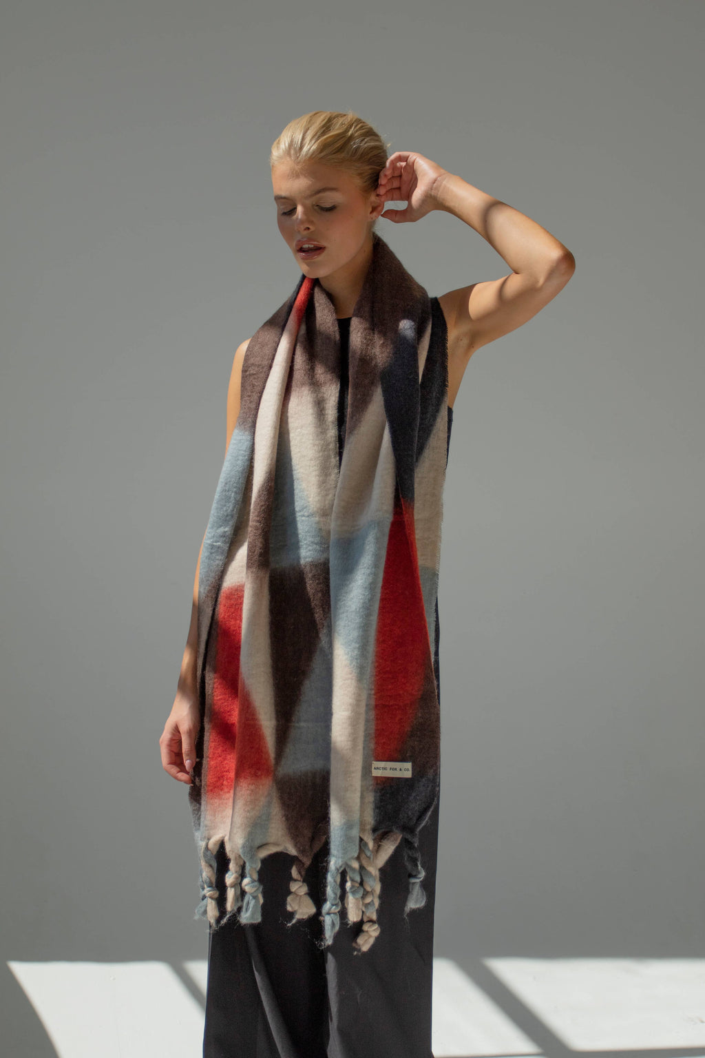 The Reykjavik Scarf - Fire and Ice