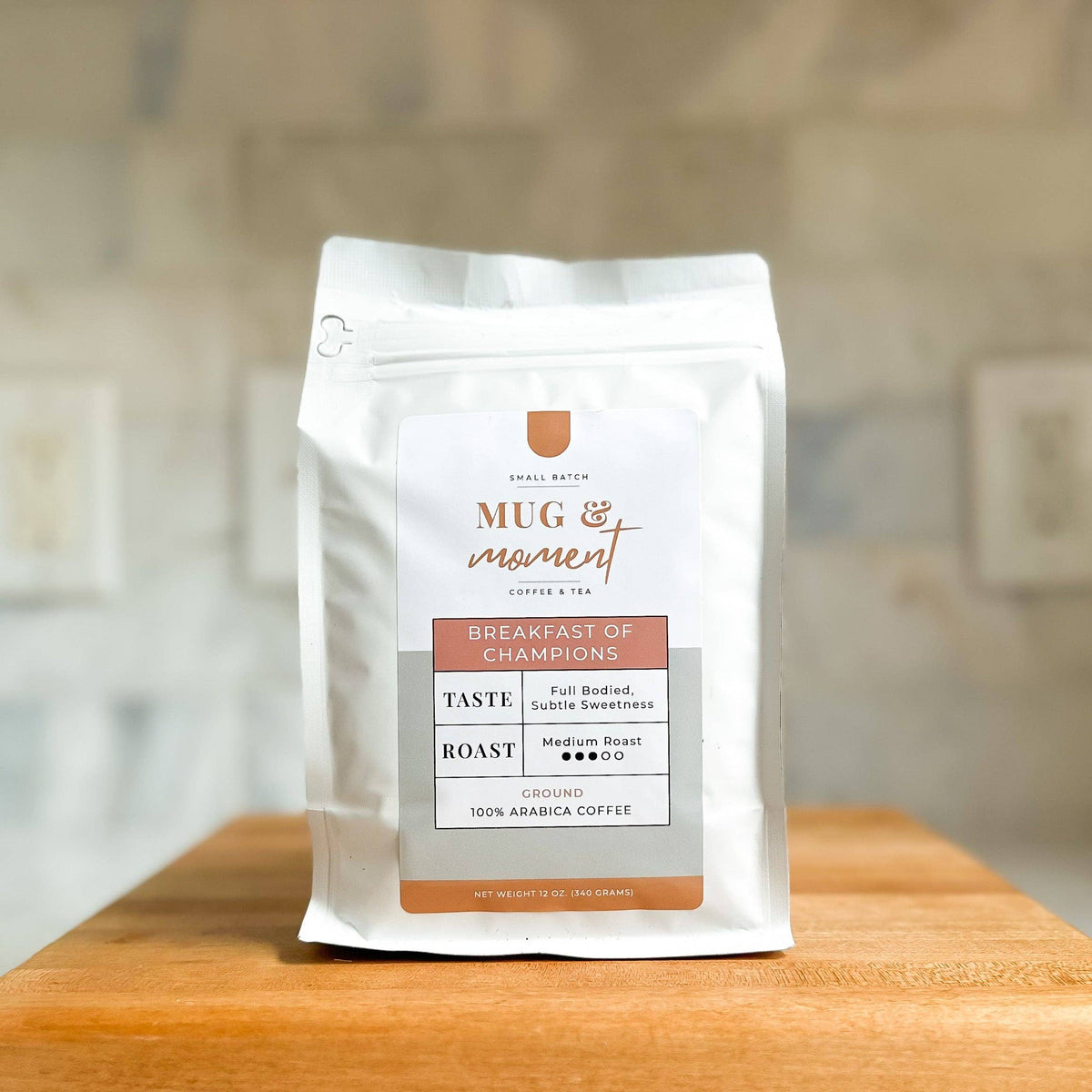 Breakfast of Champions Medium Roast - Mug & Moment Coffee